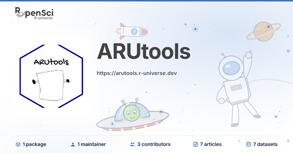 ARUtools: Management and Processing of Autonomous Recording Unit (ARU) Data